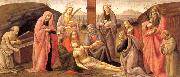 BARTOLOMEO DI GIOVANNI Predella: Deposition  wrf china oil painting reproduction